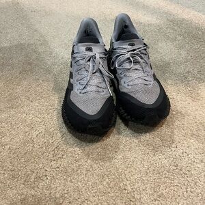 adidas Gray and Black Athletic Shoes